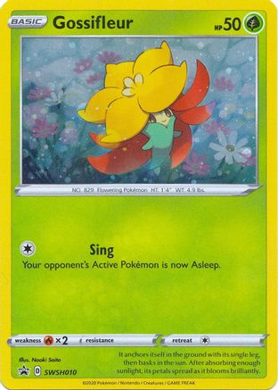 Gossifleur - SWSH010  - Holofoil SWSH Sword & Shield Promo Cards - Promo
