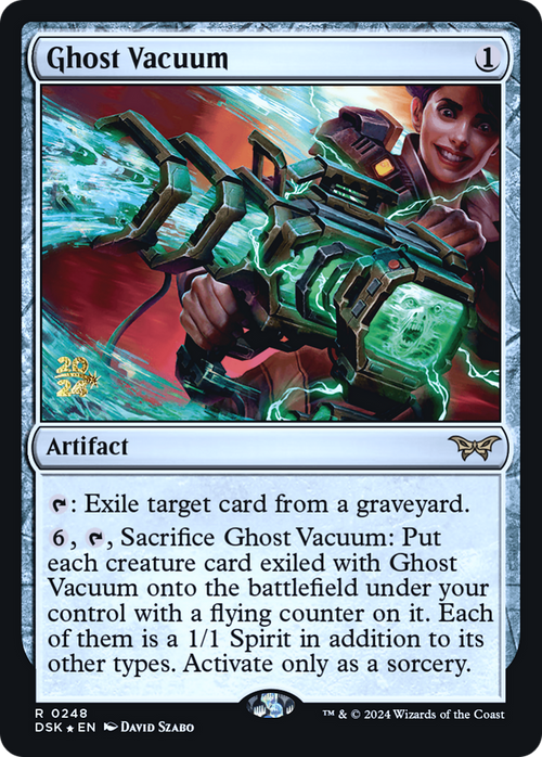 Ghost Vacuum (PRE-248) - Duskmourn: House of Horror Promos Foil