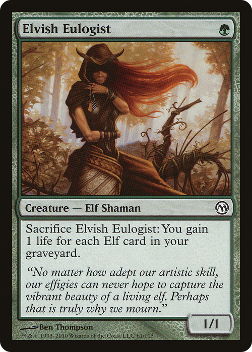 Elvish Eulogist (DPA-061) - Duels of the Planeswalkers