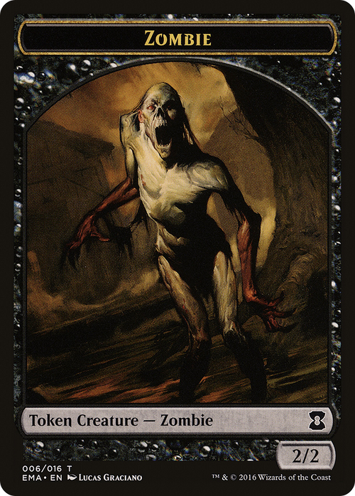 Zombie Token (EMA-006) - Eternal Masters Tokens