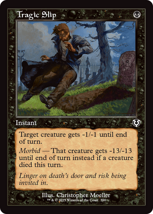 Tragic Slip (Retro Frame) (INR-390) - Innistrad Remastered