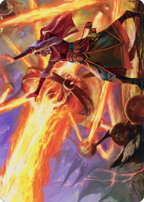 Ghitu Amplifier // Ghitu Amplifier (ADMU-032) - Dominaria United Art Series (Borderless)