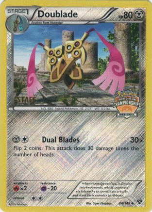 Doublade - 84/146 (Regional Championships) [Staff]/146  - Reverse Holofoil League & Championship Cards - Promo