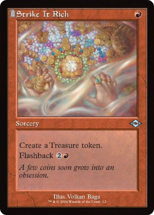 Strike It Rich (Retro Frame) (MH2-012) - Modern Horizons 2 Timeshifts: (tombstone) Foil