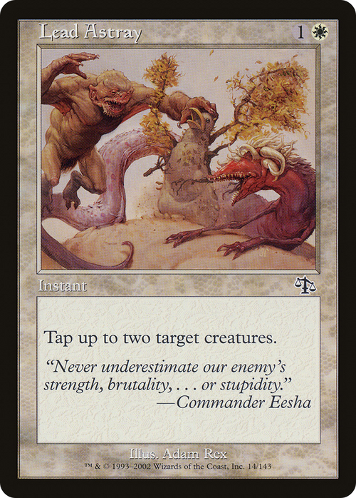 Lead Astray (JUD-014) - Judgment Foil