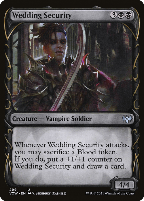 Wedding Security (Showcase) (VOW-299) - Innistrad: Crimson Vow: (Showcase) Foil