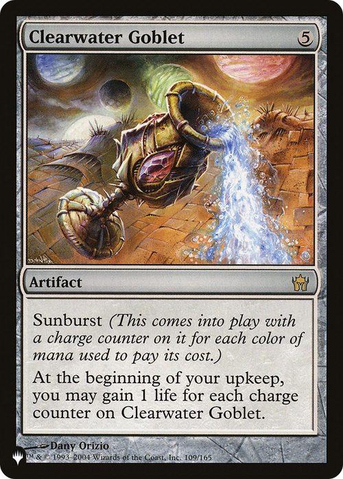 Clearwater Goblet (LIST-5DN-109) - The List