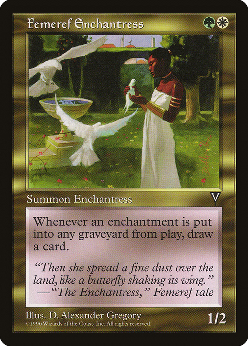 Femeref Enchantress (VIS-) - Visions