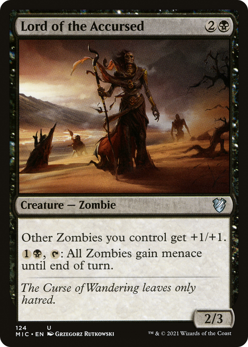 Lord of the Accursed (MIC-124) - Midnight Hunt Commander