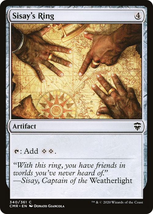 Sisay's Ring (CMR-340) - Commander Legends Foil