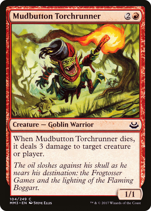 Mudbutton Torchrunner (MM3-104) - Modern Masters 2017 Foil