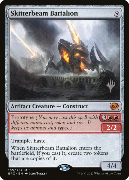 Skitterbeam Battalion (PPBRO-165) - The Brothers' War Promos Foil