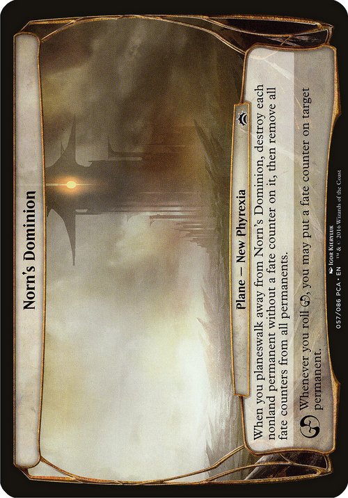 Norn's Dominion (Planechase Anthology) (OVER-057) - Planechase Anthology Planes