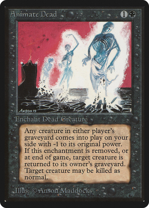 Animate Dead (LEB-) - Limited Edition Beta