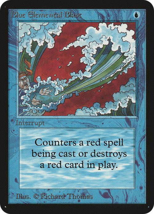 Blue Elemental Blast (LEA-) - Limited Edition Alpha