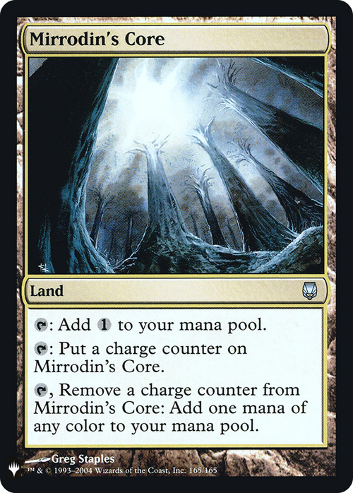 Mirrodin's Core (LIST-DST-165) - The List Foil