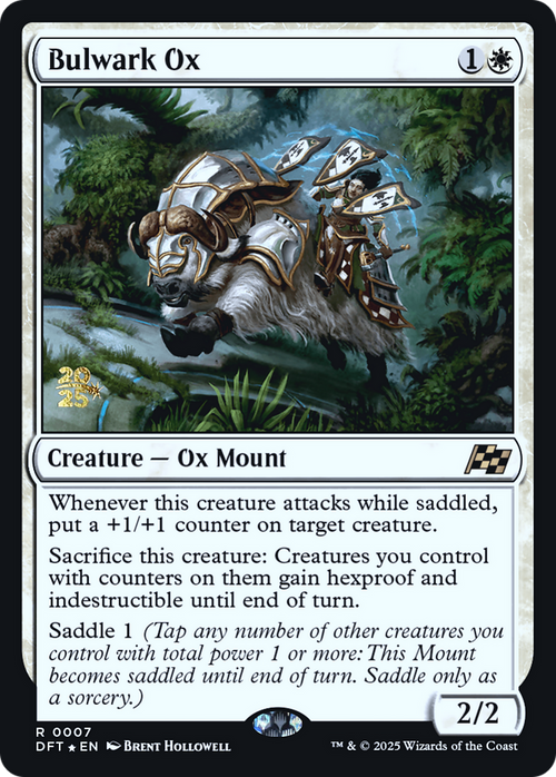 Bulwark Ox (PRE-07S) - Prerelease Cards Foil