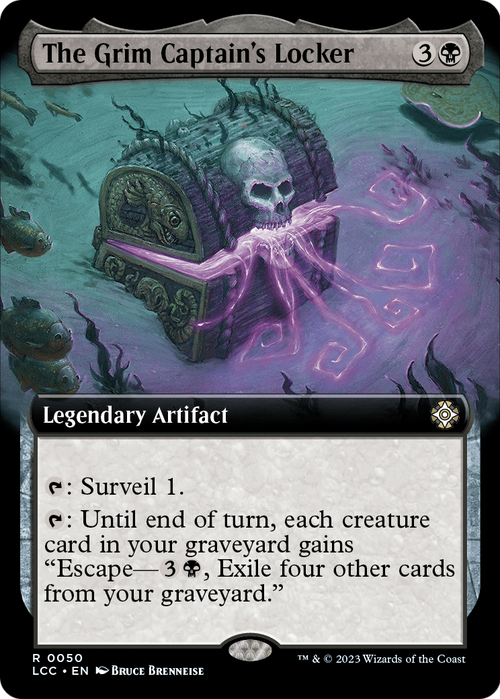 The Grim Captain's Locker (Extended Art) (LCC-050) - The Lost Caverns of Ixalan Commander: (Extended Art)