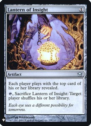 Lantern of Insight (LIST-135) - The List Reprints Foil