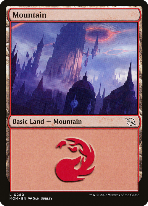 Mountain (0280) (MOM-280) - March of the Machine Foil