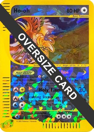 Ho-oh - 11/12 (Box Topper)/12  - Reverse Holofoil Jumbo Cards - Promo
