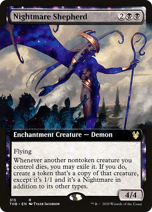Nightmare Shepherd (Extended Art) (THB-315) - Theros Beyond Death: (Extended Art, enchantment) Foil