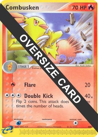 Combusken - 009 (Nintendo Black Star Promo)  Jumbo Cards - Promo