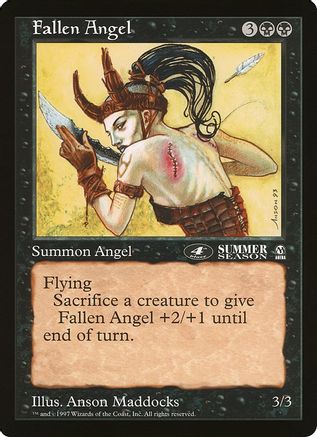 Fallen Angel (4th Place) (Arena League) (OVER-) - Oversize Cards