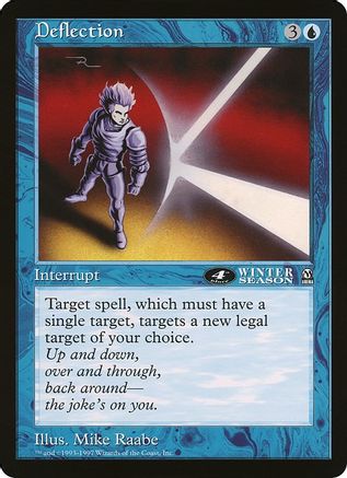 Deflection (4th Place) (Arena League) (OVER-) - Oversize Cards