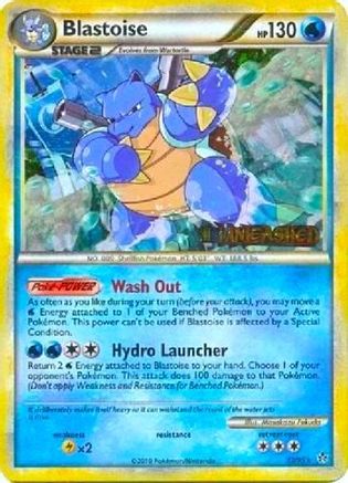 Blastoise - 13/95 (Prerelease)/95  - Holofoil HGSS Promos - Promo