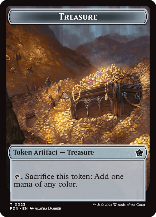Treasure (TFDN-023) - Foundations Tokens