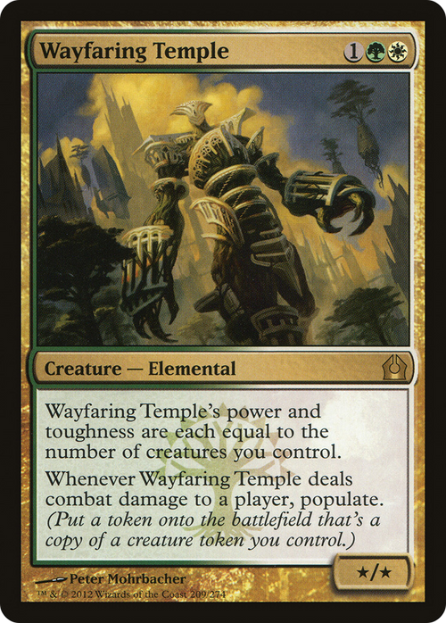 Wayfaring Temple (RTR-209) - Return to Ravnica Foil