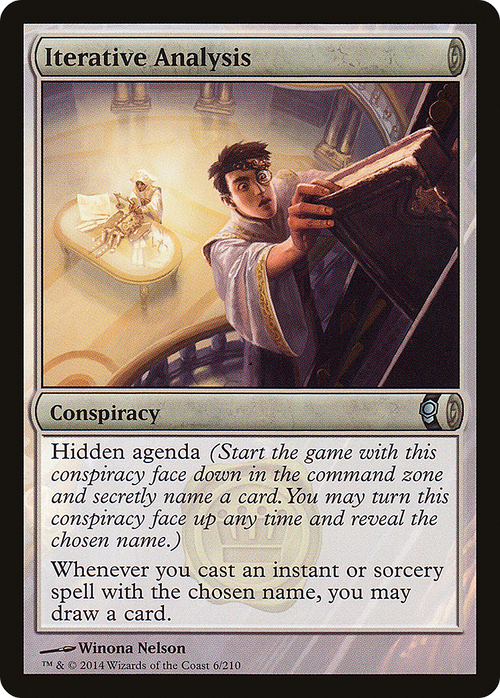 Iterative Analysis (CNS-006) - Conspiracy