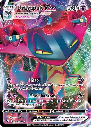 Dragapult VMAX 093  - Holofoil SWSH02 Rebel Clash - Ultra Rare