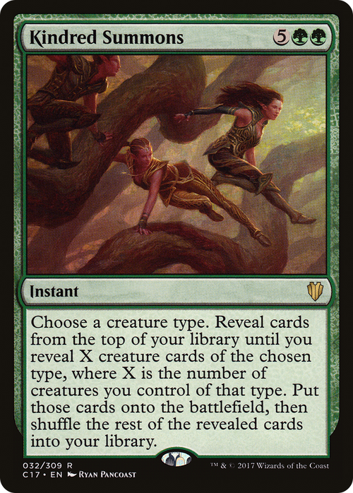 Kindred Summons (C17-032) - Commander 2017