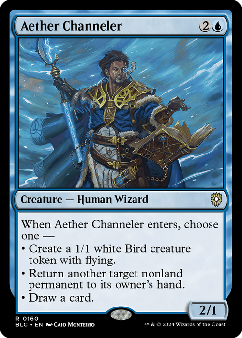 Aether Channeler (BLC-160) - Bloomburrow Commander