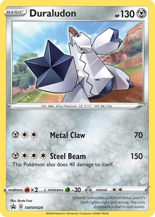 Duraludon - SWSH028  - Holofoil SWSH Sword & Shield Promo Cards - Promo