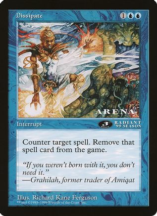 Dissipate (3rd Place) (Arena League) (OVER-) - Oversize Cards
