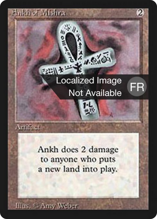 Ankh of Mishra (FBB-) - Foreign Black Border
