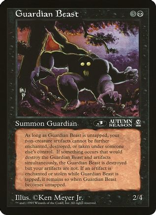 Guardian Beast (3rd Place) (Arena League) (OVER-) - Oversize Cards