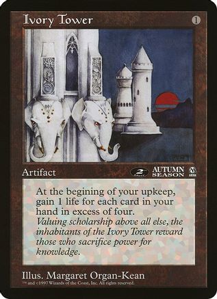 Ivory Tower (2nd Place) (Arena League) (OVER-) - Oversize Cards