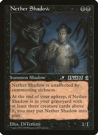 Nether Shadow (3rd Place) (Arena League) (OVER-) - Oversize Cards