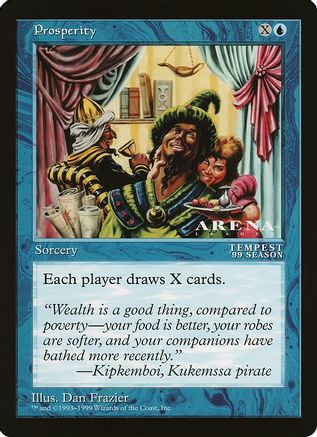 Prosperity (Arena League) (OVER-) - Oversize Cards