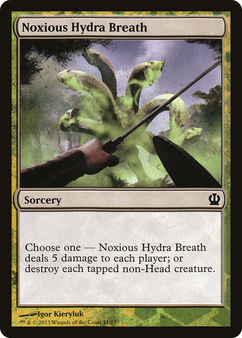 Noxious Hydra Breath (HERO-011) - Face the Hydra