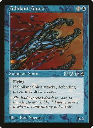 Sibilant Spirit (Arena League) (OVER-) - Oversize Cards