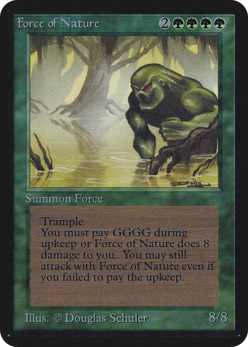 Force of Nature (LEA-) - Limited Edition Alpha