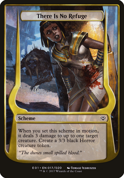 There Is No Refuge (Archenemy: Nicol Bolas) (OVER-17★) - Archenemy: Nicol Bolas Schemes