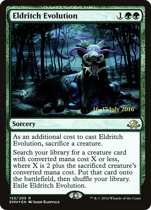 Eldritch Evolution (PRE-155S) - Eldritch Moon Promos Foil
