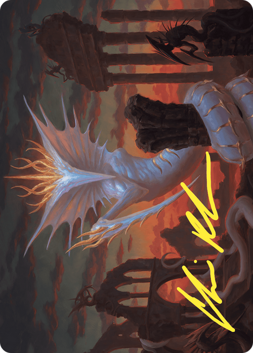 Sliver Gravemother // Sliver Gravemother (ACMM-073) - Commander Masters Art Series (Borderless)