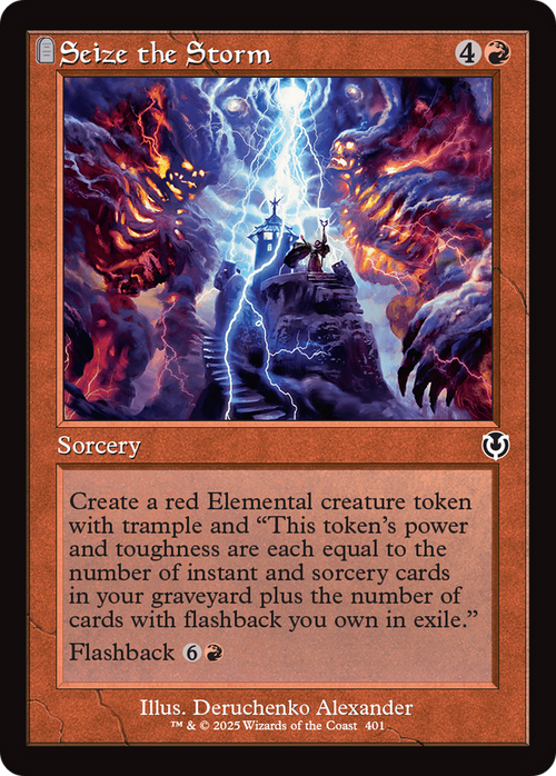 Seize the Storm (Retro Frame) (INR-401) - Innistrad Remastered Foil